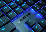 Cherry MX 10.0N RGB Mechanical Keyboard MX Low Profile Speed switches, Aluminum housing, Premium Keyboard for Gaming and Work. G8A-25010LVBUS-2