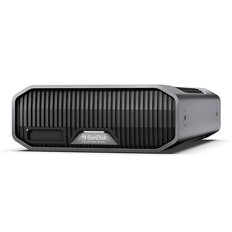 SanDisk Professional 26TB G-Drive Project - External HDD, Thunderbolt 3, USB (10Gbps), 7200RPM Ultrastar Hard Drive, Up to 260MB/s Read - SDPHG1H-026T-NBAAD