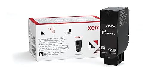 Xerox Genuine VersaLink C625 High Capacity Black Toner Cartridge, 25,000 Page Yield, 006R04636