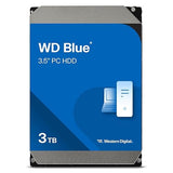 Western Digital 3TB WD Blue PC Internal Hard Drive HDD - 5400 RPM, SATA 6 Gb/s, 256 MB Cache, 3.5 - WD30EZAX Newest Generation 3TB