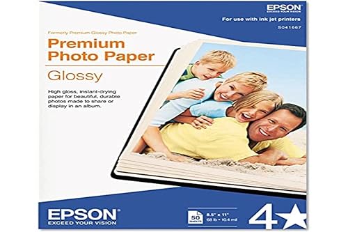 Glossy Premium Photo Paper - 8.5x11 Inch