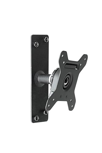 Atdec SD-WD Direct Wall Mount with Security Screw and 75x75/100x100mm VESA Support for Displays up to 55.1-Pound, Black