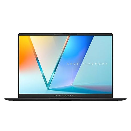 ASUS Vivobook S 14 OLED Slim Laptop, AMD Ryzen AI 9 365(10 Cores), 24GB, 512GB SSD, Customizable RGB Keyboard, Neutral Black, M5406WA-DS76 Ryzen AI 9 | 24GB | 512GB