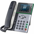 Poly Edge E350 IP Phone - Corded - Corded/Cordless - Wi-Fi, Bluetooth - Desktop, Wall Mountable - Black - VoIP - IEEE 802.11a/b/g/n/ac - 2 x Network (RJ-45) - PoE Ports