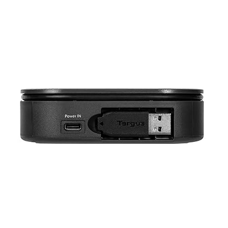 USB-C Dual HDMI Travel Docking Station with 80W FRS Pass-Thru