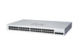 Cisco Business CBS220-48FP-4X Smart Switch | 48 Port GE | Full PoE | 4x10G SFP+ | 3-Year Limited Hardware Warranty (CBS220-48FP-4X-NA) 48-port GE / PoE+ / 740W / 4 x 10G uplinks