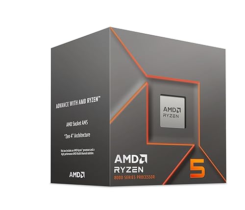 AMD Ryzen 5 8400F 6-Core Processor Wraith Stealth Box