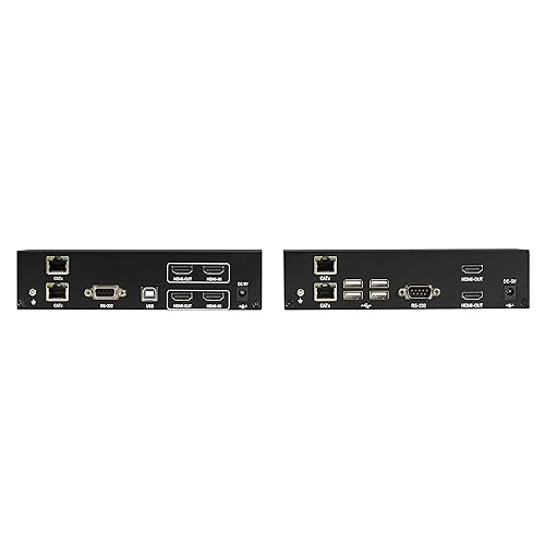 Black Box KVM Extender Over CATx - 4K, DH, HDMI, USB 2.0, Serial, Audio