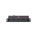 StarTech.com 4-Port Serial to Ethernet Adapter, IP Serial Device Server for Remote RS232 Devices, Wall/DIN Rail, LAN to DB9