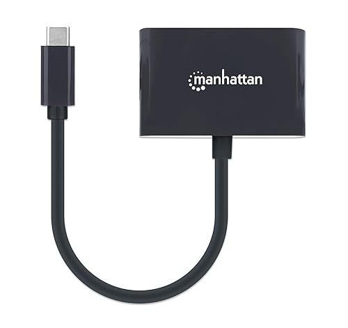 Manhattan USB-C to RJ45 Gigabit Network Adapter with Power Delivery (PD) Port