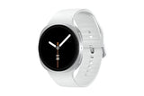 Samsung Galaxy Watch8 Smartwatch, 44mm, Silver, Bluetooth (CAD Version & Warranty) - AI Assistant (Gemini), Sleep Coaching, Fitness Tracking Silver 44mm Watch8 Bluetooth