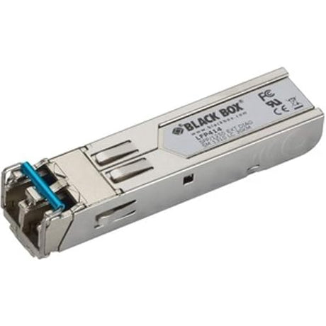 Black Box Sfp, 1250-Mbps Fiber With Extended Diagnostics, 1310-Nm Single-Mode, Lc, 30 Km