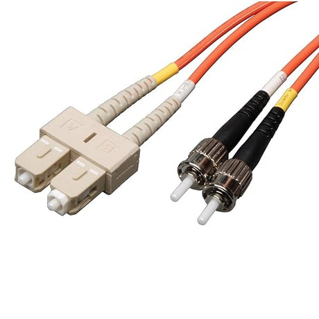 Tripp Lite N304-025 Duplex Multimode 62.5/125 Fiber Optic Patch Cable SC/ST - 7.5M (25ft)