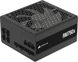 CORSAIR RM750x Fully Modular Low-Noise ATX Power Supply – ATX 3.1 Compliant – PCIe 5.1 Support – Cybenetics Gold Efficiency – Native 12V-2x6 Connector – Black RMx (2024) 750 Watts Black