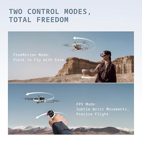 Antigravity A1-8K 360 Drone for Immersive Flight, Point-to-Fly Motion Control for Adults, Kids & Beginners, Obstacle Avoidance, 249g & Foldable, Deep Track, Auto Return, 10km Range, Auto Edit Standard Bundle
