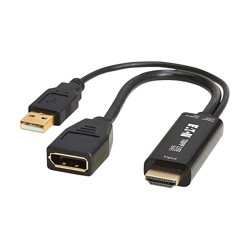 Eaton Electrical - P130-06N-DP-4K6 - Tripp Lite Series P130-06N-DP-4K6 DisplayPort/HDMI/USB Audio Video Cable - 7.10