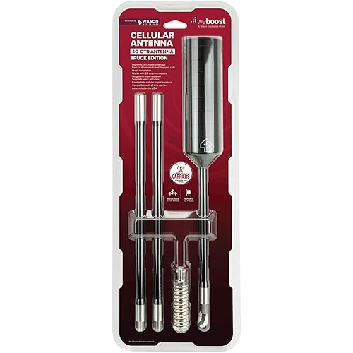 weBoost 311229 4G-OTR Trucker Edition Antenna, 17
