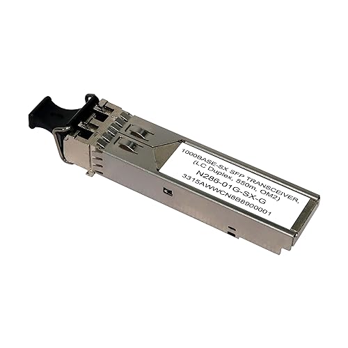 Eaton Tripp Lite Series 1000BASE-SX SFP Transceiver Module, LC Duplex Multimode Fiber MMF, 1.25 Gbps, 850 nm, 1804 Feet / 550 Meter Length, 3-Year Warranty (N286-01G-SX-G)