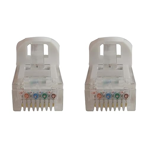 Tripp Lite Cat6a 10G Ethernet Cable, Snagless Molded UTP Network Patch Cable (RJ45 M/M), White, 10 Feet / 0.3 Meters, Manufacturer's Warranty (N261-010-WH)