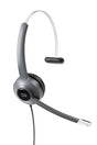 CISCO Headset 521, Wired Single On-Ear 3.5mm Headset with USB-C Adapter, Charcoal, 2-Year Limited Liability Warranty (CP-HS-W-521-USBC)