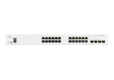 Cisco Business CBS250-24PP-4G Smart Switch | 24 Port GE | Partial PoE | 4x1G SFP | Limited Lifetime Protection (CBS250-24PP-4G) 24-port GE / PoE+ / 100W / 4 x GE uplinks