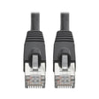Tripp Lite Cat6a Snagless Shielded STP Patch Cable 10G-Certified, PoE, Black M/M 10ft 10' (N262-010-BK) Black 10 Feet STP