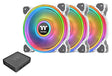 Thermaltake Riing Quad 12 RGB White 3pack