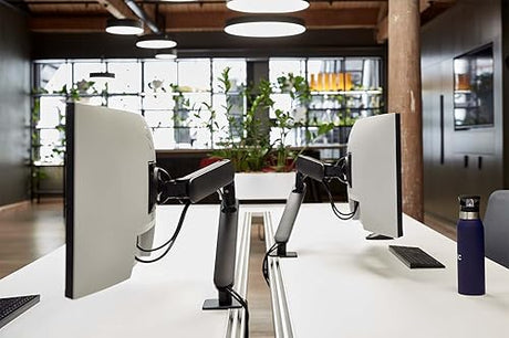 ORA Monitor ARM for Monitors to 35 Flat & Curved, Holding Weight 4.4 to 17.6LBS.