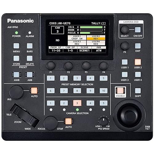 Panasonic AW-RP60 Remote PTZ Camera Controller