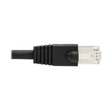 Tripp Lite Cat8 40G PoE Shielded Ethernet Cable, 12 Feet / 3.7 Meters, Black, High Speed, Power Over Ethernet, RJ45, Snagless SSTP, Male-to-Male, Network Patch LAN, (N272-F12-BK) 12 Feet Black