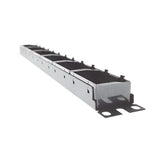 Panduit CPP24FMWBLY 24-Port Flat Flush-Mount Patch Panel, Black