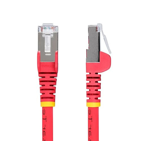 StarTech.com 6ft Red CAT6a Ethernet Cable, Snagless RJ45, 10GbE, 100W PoE++, S/FTP, 500MHz, 27AWG Pure Bare Copper, LSZH
