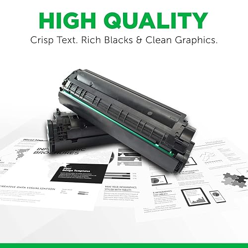 Clover Remanufactured Toner Cartridge Replacement for IBM 1532/1552/1572/1650 | Black | High Yield
