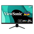 ViewSonic VX2767U-2K 27 Inch 1440p IPS Monitor with 65W USB C, HDR10 Content Support, Ultra-Thin Bezels, Eye Care, HDMI, and DP Input, Black 27-Inch USB C