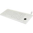 CHERRY G84 UltraSlim Keyboard w/Trackball (International), Light Gray - 83 Key G84-4420LPBEU-0