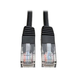 Tripp Lite N002-001-BK 1 Feet Cat5e 350MHz Molded Patch Cable RJ45M/M (Black )