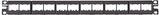 Panduit CPP24WBLY 24-Port Flat Patch Panel, Black 1 RU Black