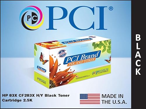 Premium Compatibles CF283X-PCI Laserjet Toner Cartridge 25K Average Page Yield