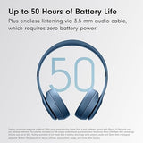 Beats Solo 4 - Wireless Bluetooth On-Ear Headphones, Apple & Android Compatible, Up to 40 Hours of Battery Life - Slate Blue