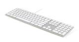 RGB Backlit Wired Aluminum Keyboard for Mac - Silver