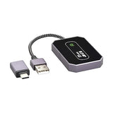 Eaton Tripp Lite Series Bluetooth Apple CarPlay Wireless Adapter for Car Screen, Mini Portable Size, USB-C and USB Adapter, iOS 10+, Plug and Play, iPhone Compatible, 3-Year Warranty (U264-001-APL)