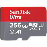 SanDisk Ultra 256GB UHS-I microSDXC Memory Card with SD Adapter