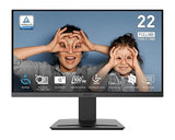 MSI PRO MP223 E2, 22-inch VA 1920 x 1080 (FHD) Computer Monitor, 100Hz, Adaptive-Synch, HDMI, DP, VESA Mountable, Less Blue Light, Tilt, 1ms, Black 22 MP223 E2