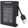 Apricorn Aegis Padlock 480 GB SSD 256-Bit, FIPS 140-2 Level 2 Validated Ruggedized USB 3.0 Encrypted External Portable Drive (ASSD-3PL256-480F) 480GB
