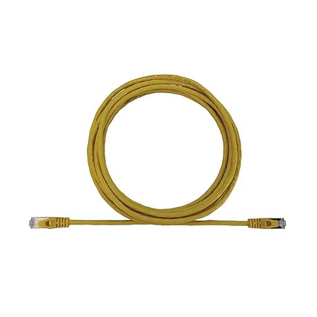 Tripp Lite Cat6a 10G Ethernet Cable, Snagless Molded Slim STP Network Patch Cable (RJ45 M/M), Yellow, 10 Feet / 3 Meters, Manufacturer's Warranty (N262-S10-YW)