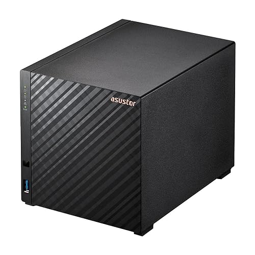 ASUSTOR Drivestor 4 AS1104T SAN/NAS Storage System - Realtek RTD1296 Quad-core (4 Core) 1.40 GHz - 4 x HDD Supported - 72 TB Supported HDD Capacity - 0 x HDD Installed - 4 x SSD Supported - 0 x SSD In
