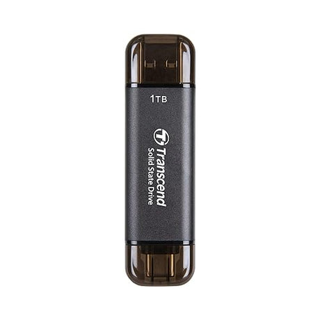 Transcend 1TB Portable SSD, ESD310C, USB 10Gbps with Type-C and Type-A TS1TESD310C