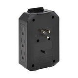Tripp Lite Surge Protector Power Strip 6-Outlets + 1 USB & 1 USB-C Port, Direct Wall Plug-in, Black, Green LED Light, 490 Joules, EMI/RFI Filtering, 20,000 Insurance (SK62USBC)