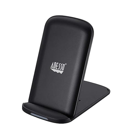 Adesso AUH-1020 10W Max Qi-Certified 2 Coils Wireless Charging Foldable Stand