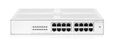 HPE Networking Instant On Switch Series 1430 16-Port Gb Unmanaged Layer 2 Ethernet Switch | 16x 1G | Fan-Less | US Cord (R8R47A#ABA) 16G